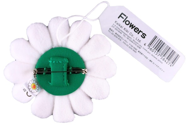 Takashi Murakami Flower Plush Pin White Order Takashi Murakami Flower Plush Pin White