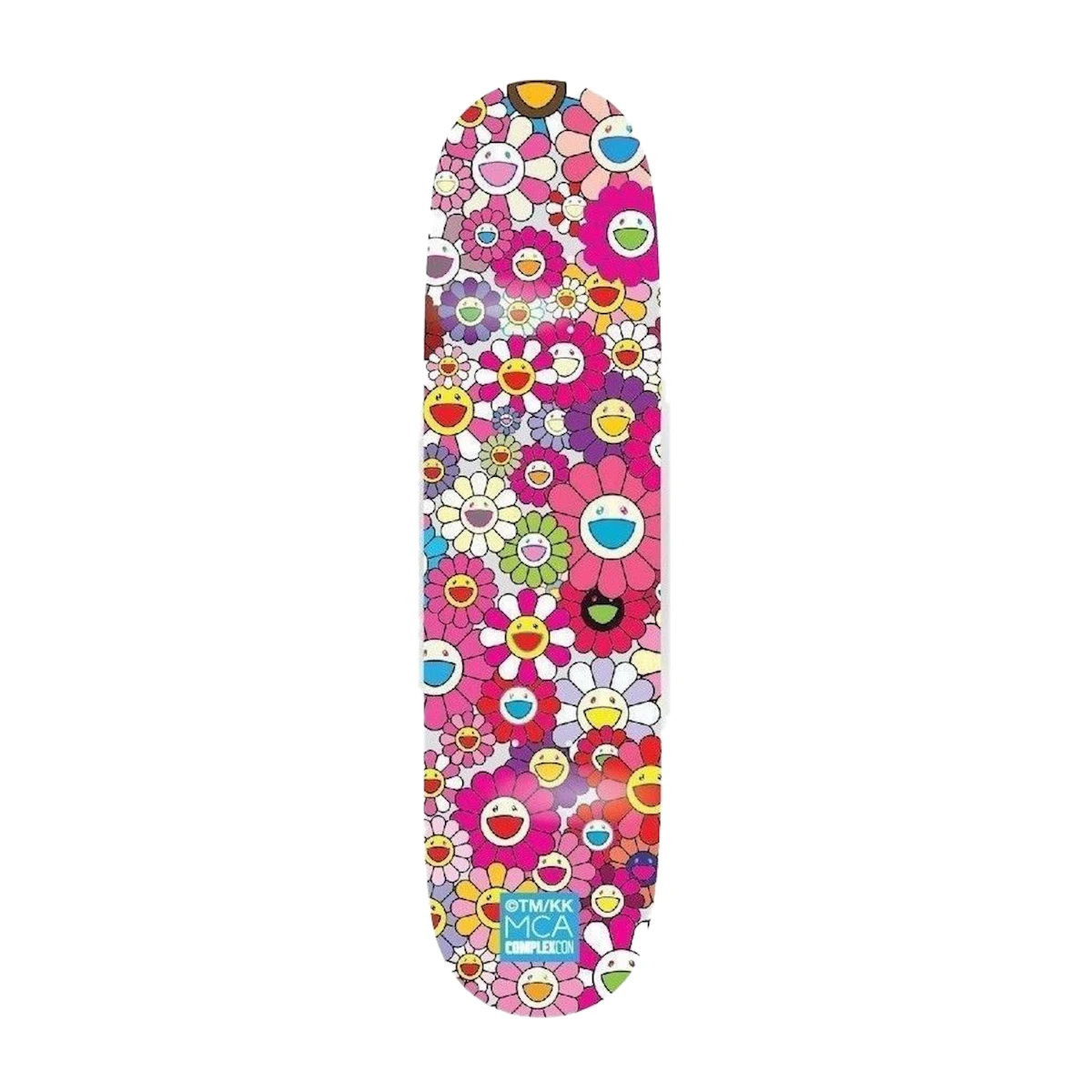 Takashi Murakami Flower Skateboard Deck Pink
