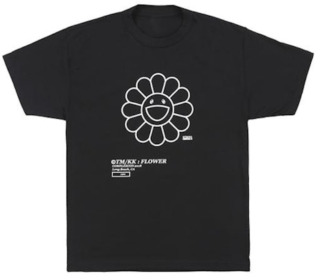 Takashi Murakami Flower Tee Black Buy Takashi Murakami Flower Tee Black
