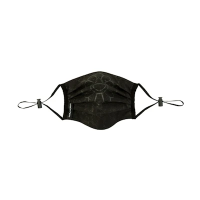 Takashi Murakami Kaikai Kiki Flower Face Mask Black/Black