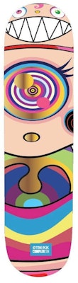 Takashi Murakami Mouth Skateboard Deck Gold Buy Takashi Murakami Mouth Skateboard Deck Gold
