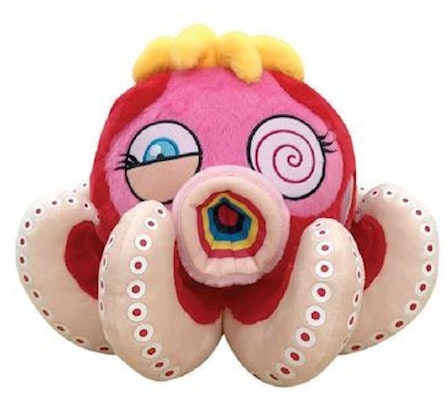 Takashi Murakami Red Octopus Small Plush Red Buy Takashi Murakami Red Octopus Small Plush Red