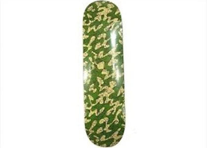 村上隆骷髅滑板 迷彩 深绿/黄 Buy 村上隆骷髅滑板 迷彩 深绿/黄