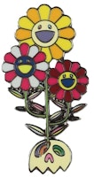 Takashi Murakami x ComplexCon Flower Cluster Pin Multi Takashi Murakami x ComplexCon Flower Cluster Pin Multi