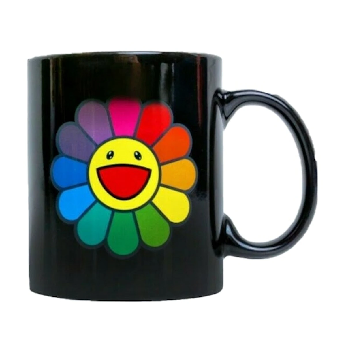 Takashi Murakami x ComplexCon Hot/Cold Flower Mug Black - Great Gifts Club