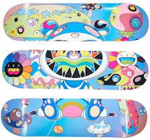 Takashi Murakami x ComplexCon Mutated Skateboard Deck (Set of 3) Multicolor Takashi Murakami x ComplexCon Mutated Skateboard Deck (Set of 3) Multicolor