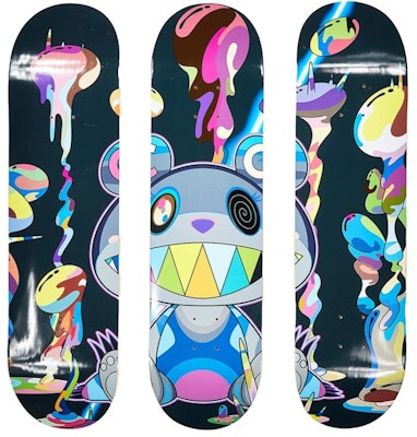 Takashi Murakami x ComplexCon Polluted Skateboard Deck (Set of 3) Multicolor Buy Takashi Murakami x ComplexCon Polluted Skateboard Deck (Set of 3) Multicolor
