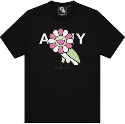 Takashi Murakami x OVO Surplus Flower Owl Tee Black Buy Takashi Murakami x OVO Surplus Flower Owl Tee Black