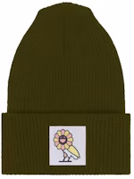 Takashi Murakami x OVO Watch Cap Military Green Takashi Murakami x OVO Watch Cap Military Green