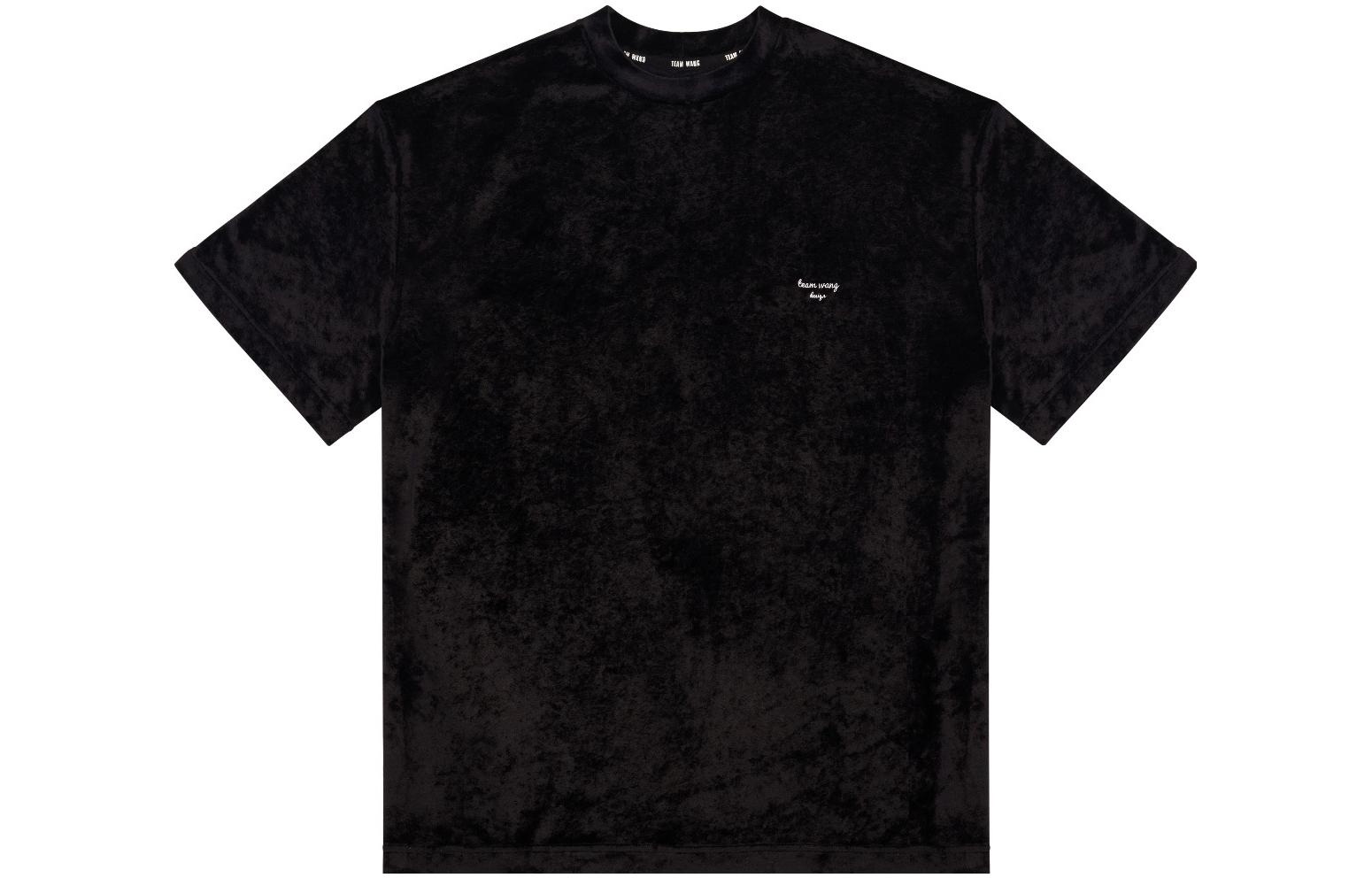 TEAM WANG Design Stay For The Night Graphic Tee  Round Neck T-Shirt TW-SK23A005