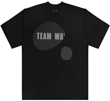 Lookbook TEAM WANG Logo Print Crewneck Short Sleeve T-Shirt Unisex - Black. TW-FW22A006