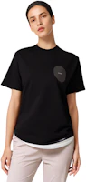 Shop TEAM WANG Logo Print Crewneck Short Sleeve T-Shirt Unisex - Black. TW-FW22A006