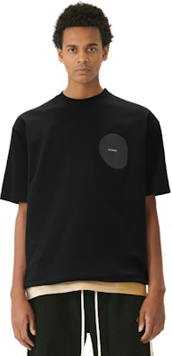 TEAM WANG Logo Print Crewneck Short Sleeve T-Shirt Unisex - Black. TW-FW22A006 Purchase TEAM WANG Logo Print Crewneck Short Sleeve T-Shirt Unisex - Black. TW-FW22A006