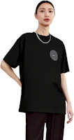 Details for TEAM WANG Logo Print Crewneck Short Sleeve T-Shirt Unisex - Black. TW-FW22A006