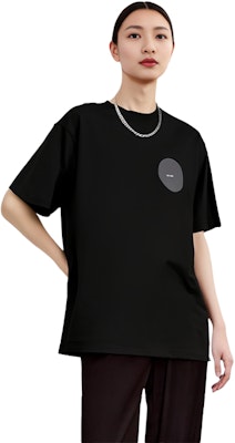 TEAM WANG Logo Print Crewneck Short Sleeve T-Shirt Unisex - Black. TW-FW22A006 Details for TEAM WANG Logo Print Crewneck Short Sleeve T-Shirt Unisex - Black. TW-FW22A006