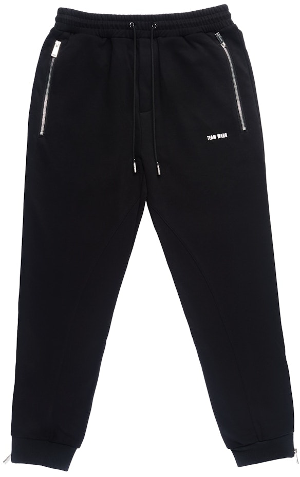 team-wang-logo-track-pants-black