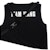 TEAM WANG Logo Vest Chest Bag Black