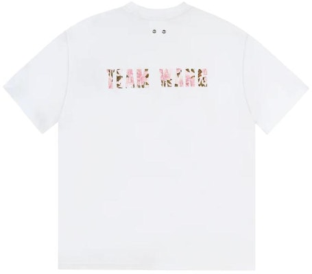 TEAM WANG White Crew Neck Graphic T-Shirt Unisex Short Sleeve Casual Tee TW-SK22A002 Buy TEAM WANG White Crew Neck Graphic T-Shirt Unisex Short Sleeve Casual Tee TW-SK22A002