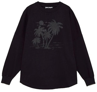 TEAM WANG x Palm Angels Baju Lengan Panjang Pokok Palma Hitam Buy TEAM WANG x Palm Angels Baju Lengan Panjang Pokok Palma Hitam