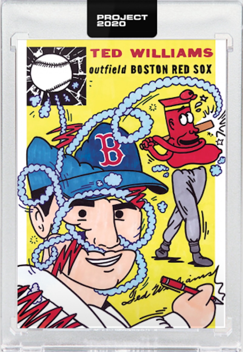 Ted Williams 1954 Topps Project 2020 Ermsy  /4859 #58