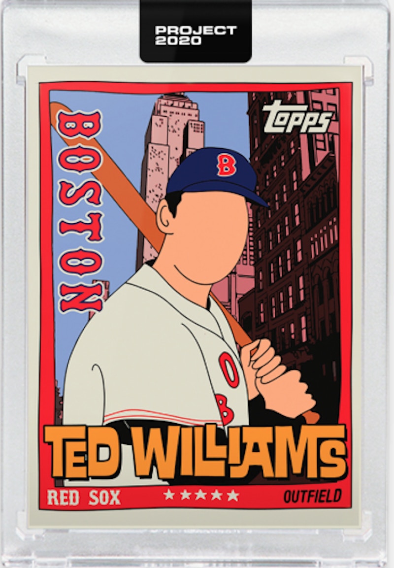 Ted Williams 1954 Topps Project 2020 Fucci  /1131 #34
