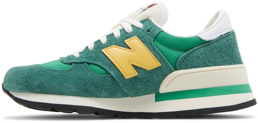 Teddy Santis x New Balance 990v1 Made in USA 'Green Yellow' M990GG1 Lookbook Teddy Santis x New Balance 990v1 Made in USA 'Green Yellow' M990GG1