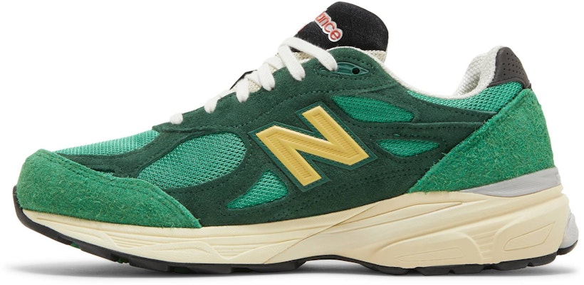 Teddy Santis x New Balance 990v3 Made in USA 'Green Yellow' M990GG3 Lookbook Teddy Santis x New Balance 990v3 Made in USA 'Green Yellow' M990GG3