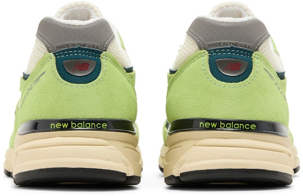 Teddy Santis x New Balance 990v4 Made in USA 'Hi-Lite' U990NB4 Details for Teddy Santis x New Balance 990v4 Made in USA 'Hi-Lite' U990NB4