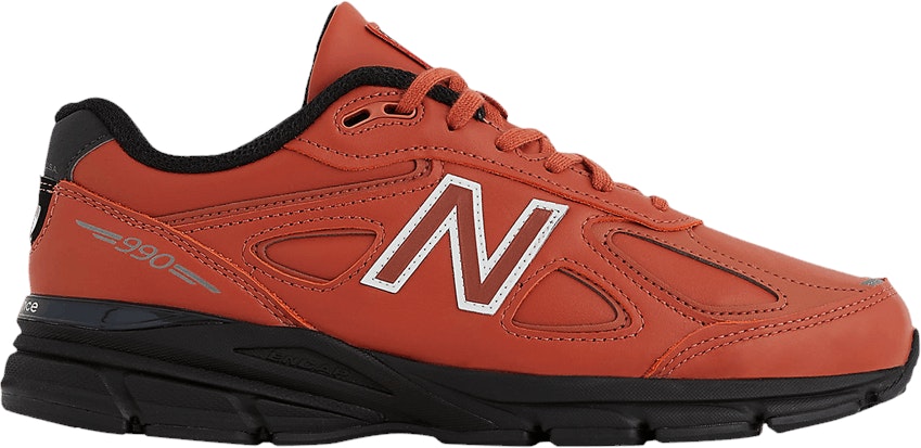 New balance 990 v4 top orange