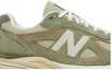 Order Teddy Santis x New Balance 990v4 Made in USA 'Olive Incense' Lelaki Wanita U990GT4