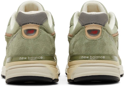 Teddy Santis x New Balance 990v4 Made in USA 'Olive Incense' Lelaki Wanita U990GT4 Details for Teddy Santis x New Balance 990v4 Made in USA 'Olive Incense' Lelaki Wanita U990GT4
