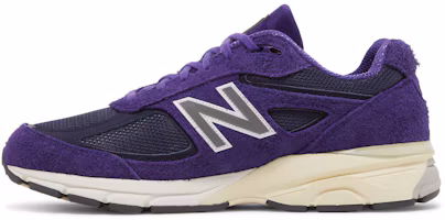 Shop 泰迪·桑蒂斯 x New Balance 990v4 美國製造 '紫色麂皮' U990TB4