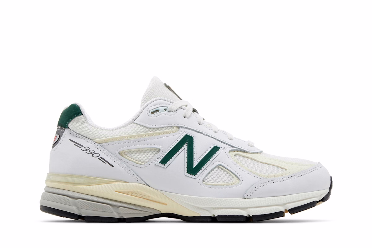 Teddy Santis x New Balance 990v4 Made in USA 'White Green'