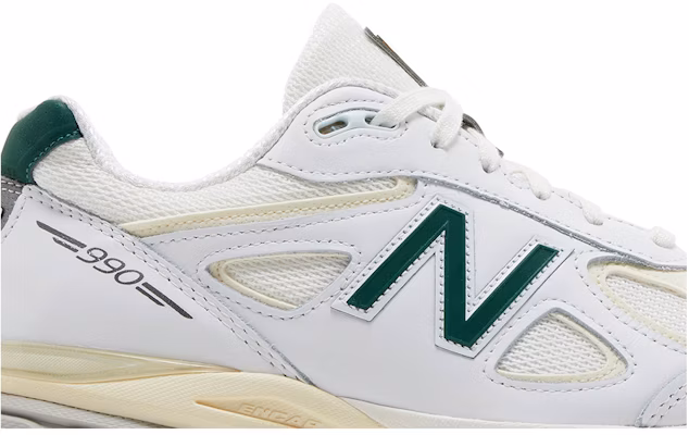 Teddy Santis x New Balance 990v4 Made in USA 'White Green' U990TC4 Order Teddy Santis x New Balance 990v4 Made in USA 'White Green' U990TC4