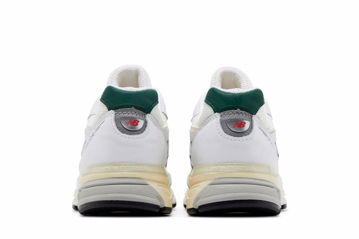 Teddy Santis x New Balance 990v4 Made in USA 'White Green'