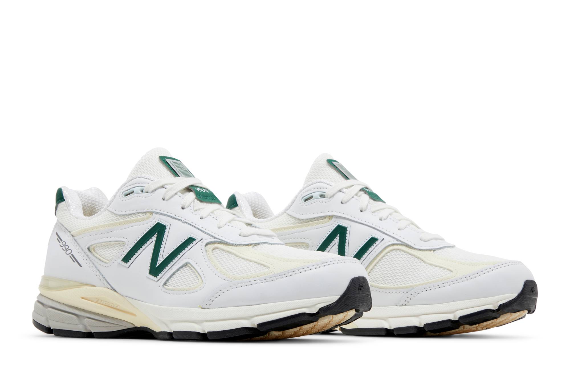 Teddy Santis x New Balance 990v4 Made in USA 'White Green' U990TC4