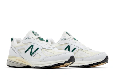 Teddy Santis x New Balance 990v4 Made in USA 'White Green'