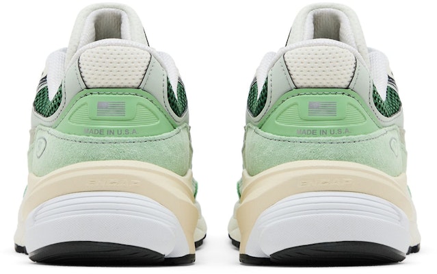 Teddy Santis x New Balance 990v6 Made in USA 'Avocado Natural Mint' U990AB6 Details for Teddy Santis x New Balance 990v6 Made in USA 'Avocado Natural Mint' U990AB6