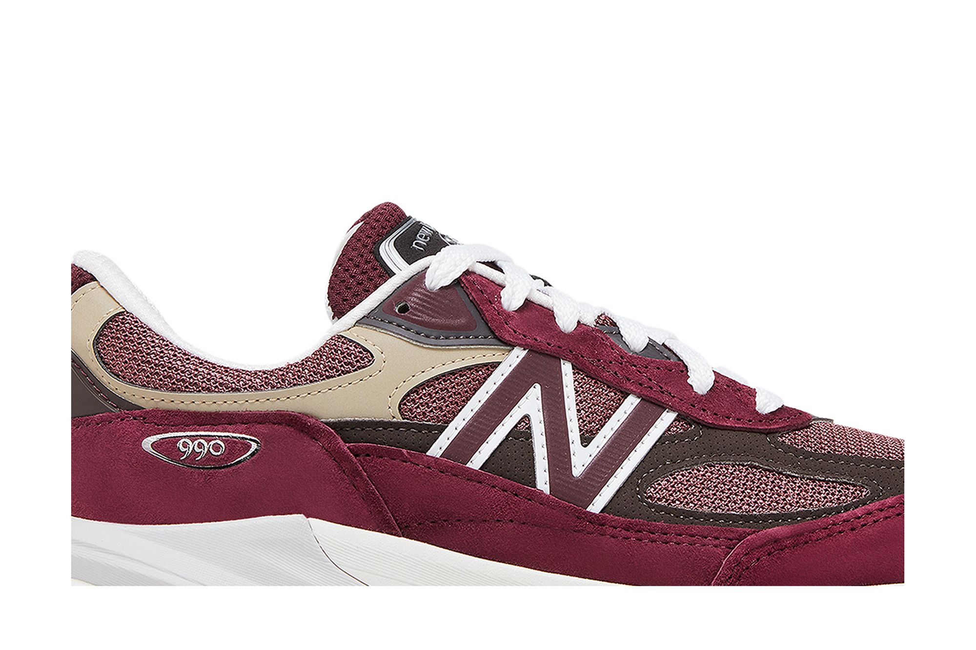 Order Teddy Santis x New Balance 990v6 Made in USA ''Burgundy Tan'' Herren Sneaker U990BT6