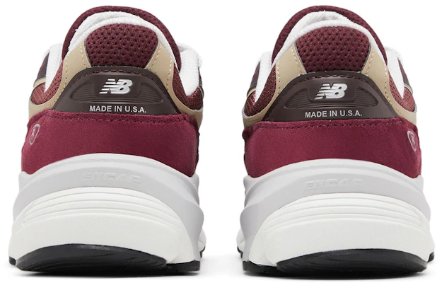 Teddy Santis x New Balance 990v6 Made in USA ''Burgundy Tan'' Herren Sneaker U990BT6 Details for Teddy Santis x New Balance 990v6 Made in USA ''Burgundy Tan'' Herren Sneaker U990BT6