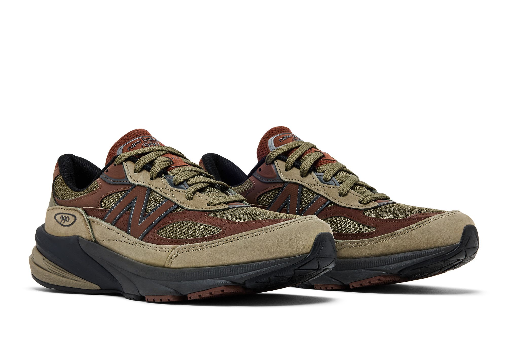 Cheap Teddy Santis x New Balance 990v6 Made in USA ''Dark Camo Quercia Ricca'' U990CA6