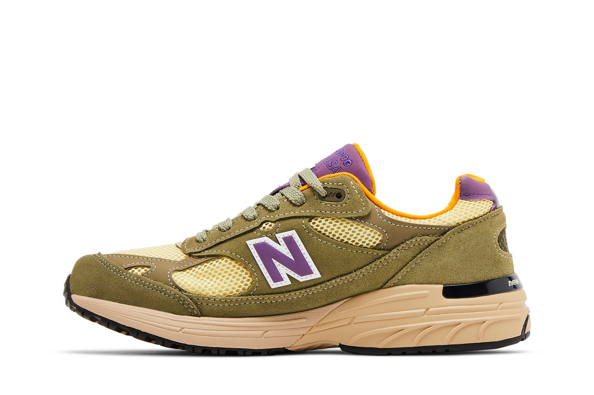 Shop Teddy Santis x New Balance 993 Made in USA 'Olive Leaf Maize' U993OL