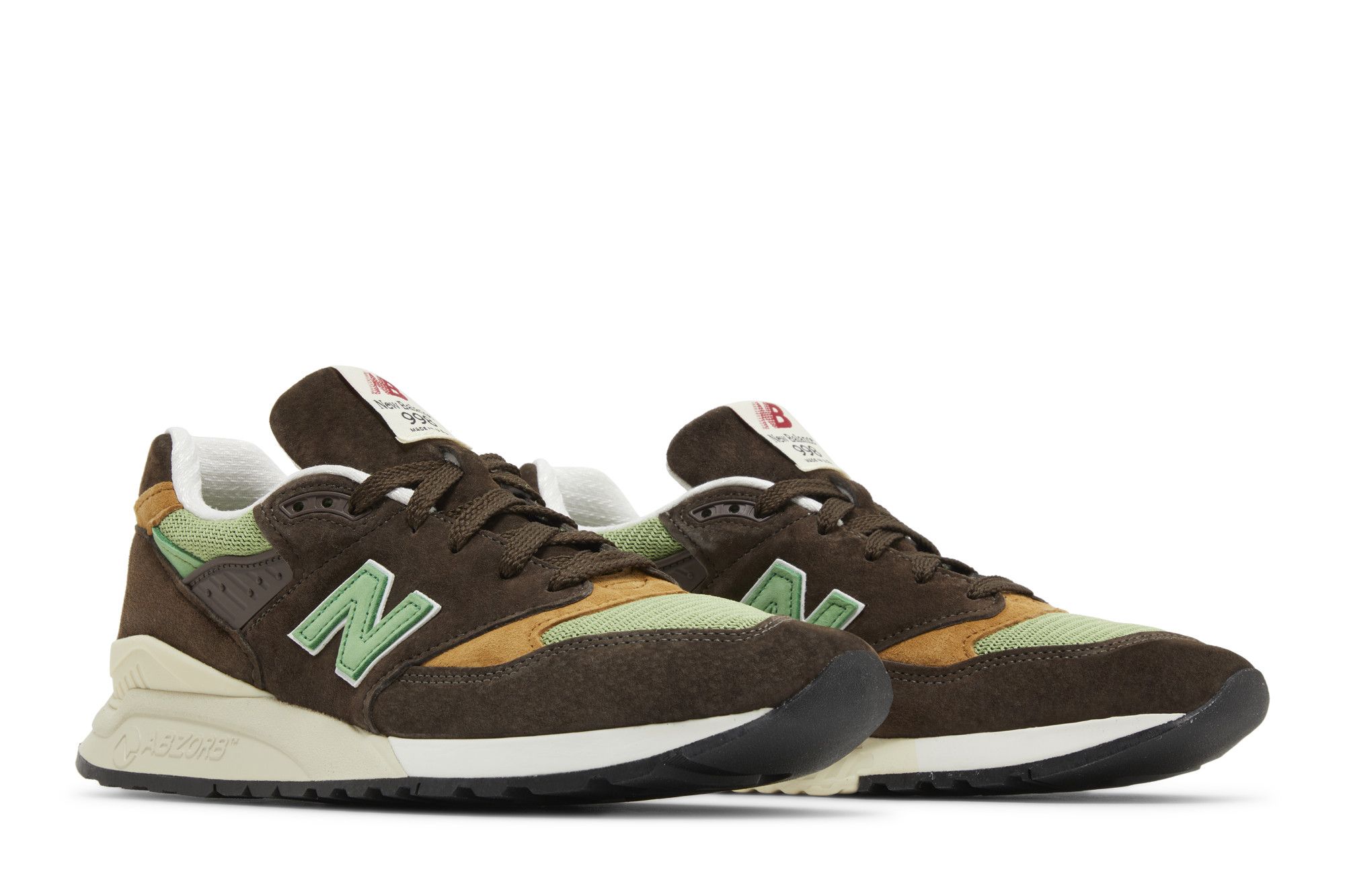 Cheap Teddy Santis x New Balance 998 美國製造「棕綠配色」U998BG