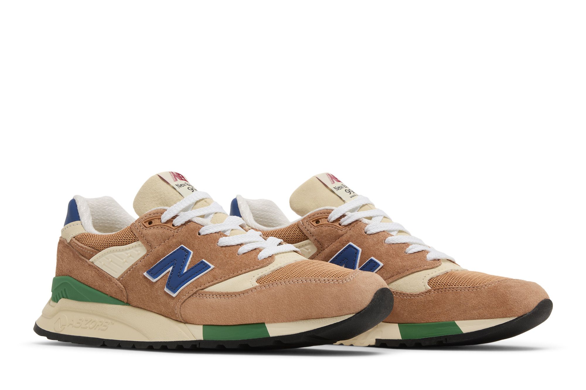 Cheap Teddy Santis x New Balance 998 Made in USA ''Orange Royal'' Herren Sneakers U998OB