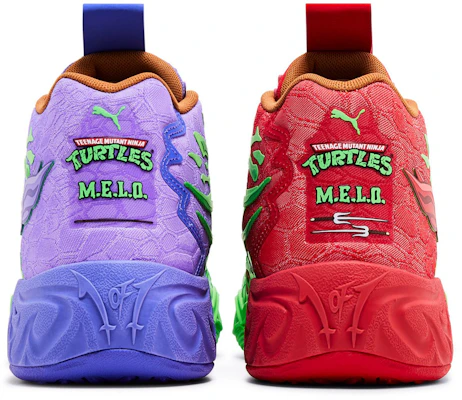 Teenage Mutant Ninja Turtles x Puma MB.04 ''Donatello & Raphael'' Sneaker 312055-01 Sizing Teenage Mutant Ninja Turtles x Puma MB.04 ''Donatello & Raphael'' Sneaker 312055-01