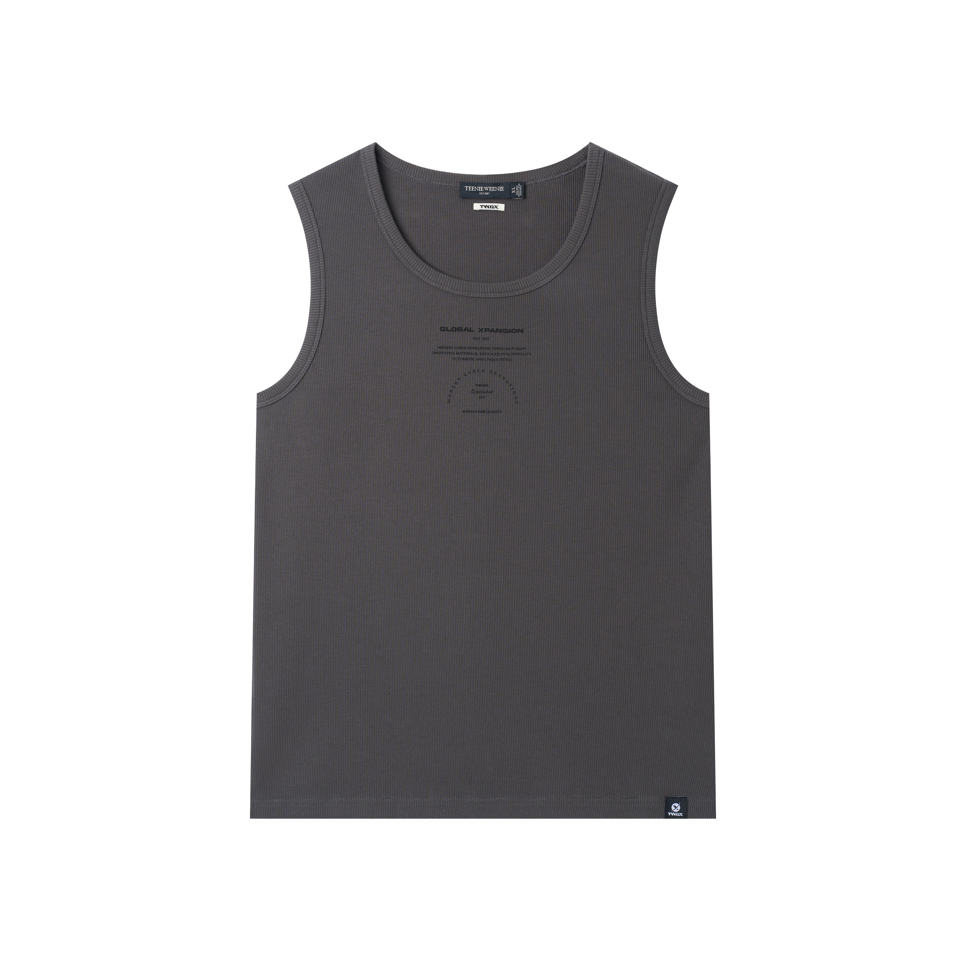 Teenie Weenie Men TWGX Summer 2026 Breathable Embroidered Cotton Tank Unisex TNRN266501U