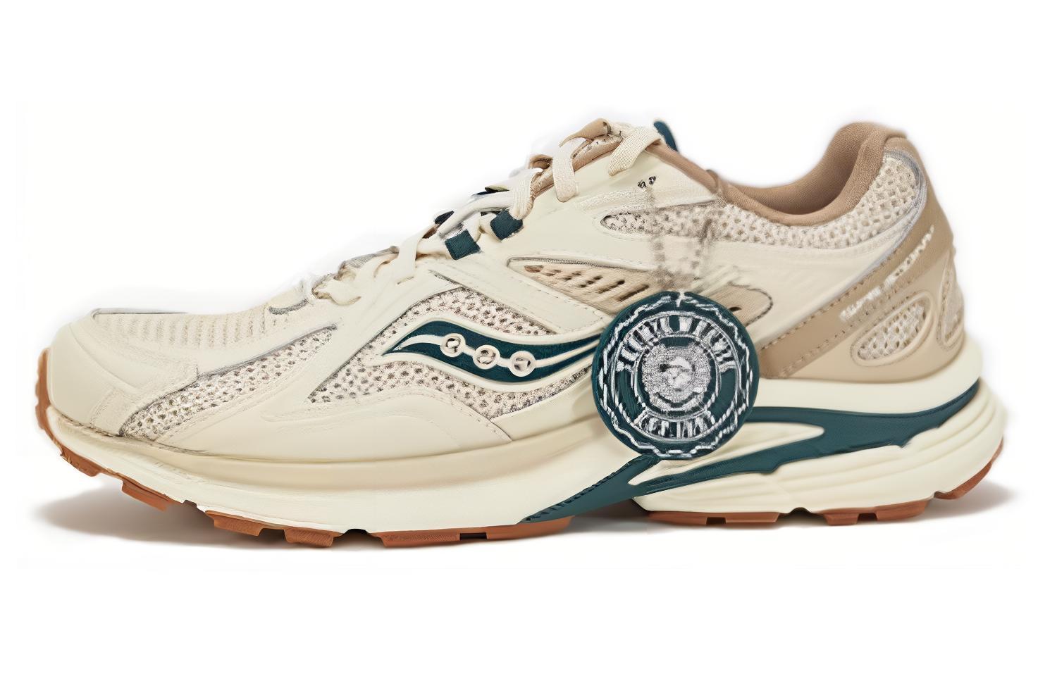 Teenie Weenie x Saucony Kinvara 4 Beige Casual Running Shoes - Lightweight & Durable S79052-11