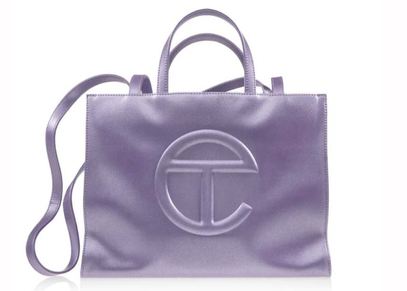 Purple Telfar Bag Afterpay Telfar Medium Crossbody Shopping Bag