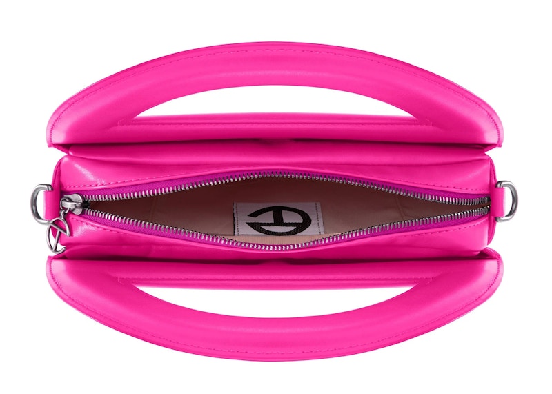 Lookbook Telfar 圆形包 Azalea 粉色