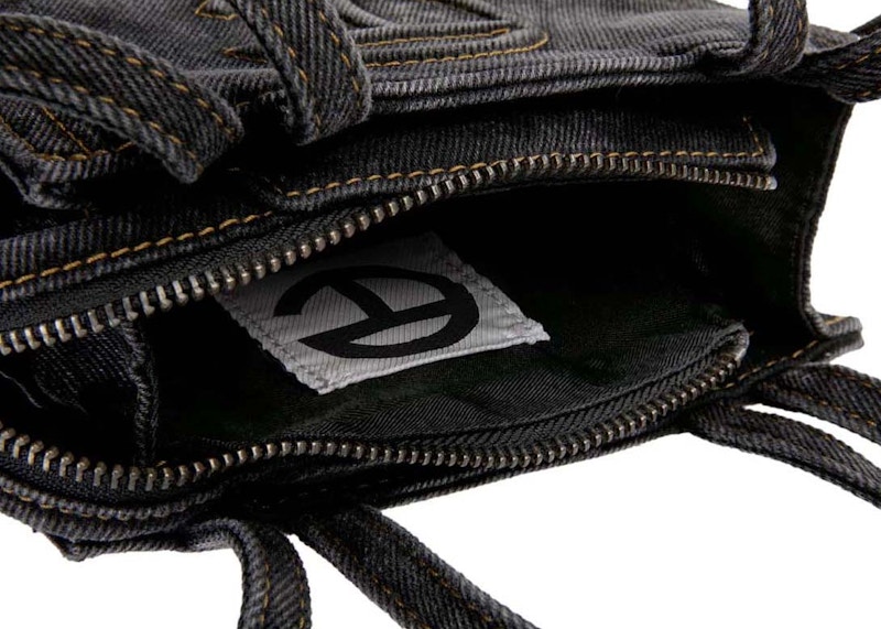 Lookbook Telfar 小号黑色牛仔购物袋